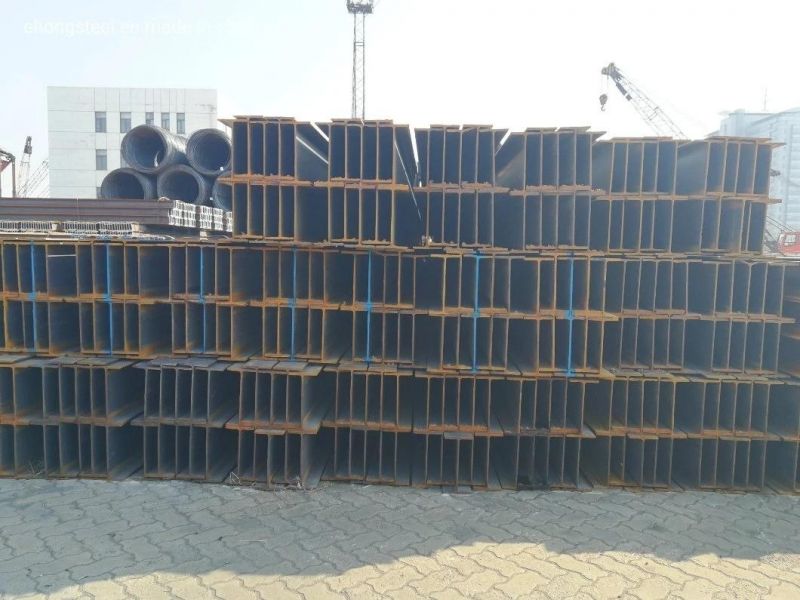 Tianjin Suppliers Building Material Hot Selling Q235 Ss400 Q355b ASTM A36 Ss400 Heb Hea Hot Rolled Iron Carbon Mild Black Galvanized I Beam Steel H Beam