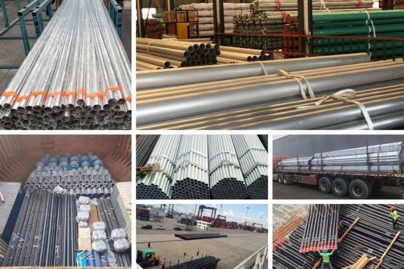 ASTM A53 Galvanized Welded Galvanized Steel Pipe Price for Scaffolding Material