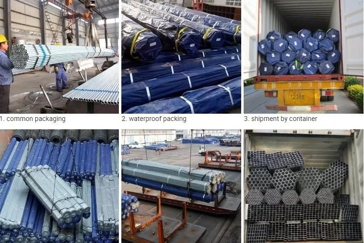 (SS400, Q235B, Q345B) Galvanized Carbon Steel/Seamless Pipe and Tube/Gi Pipe/Hot-DIP Galvanized Steel Pipe