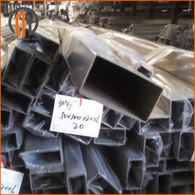High Quality 304 Stainless Square Rectangular Steel Pipes