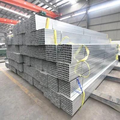 100X100 Square Iron Steel Tube Supplier ERW Shs Ms Square Hollow Section for Construction Material