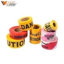 High Quality Low Price Custom Logo Printed Barrier PE Warning Tape