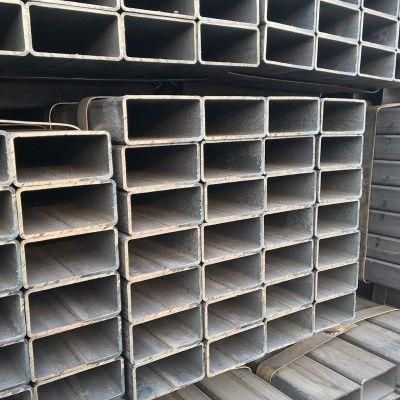 20*20/25*25/30*30/40*40/60*30/80*40 Black Square Tube with Lowest Price