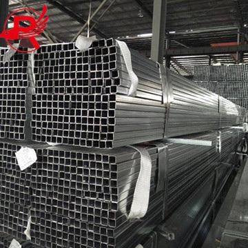 Q195 Q235 Q345 Ss400 Galvanized Rectangular Steel Tube Hot DIP Galvanized Square Steel Pipe for Construction, Decoration