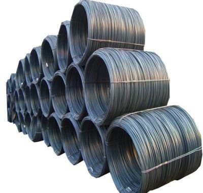 Hot Rolled Carbon Bar Spring Building Material Steel Wire Rod with Low Price