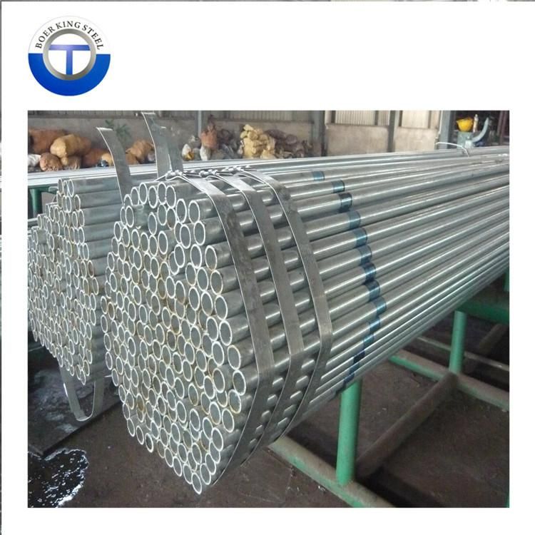A500 A53 Hot Dipped Carbon Seamless Steel Pipes for Oil and Gas