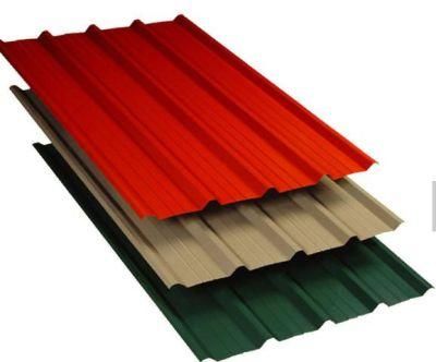Zinc Steel Plate Color Coated Galvanized Corrugated Roofing Sheet