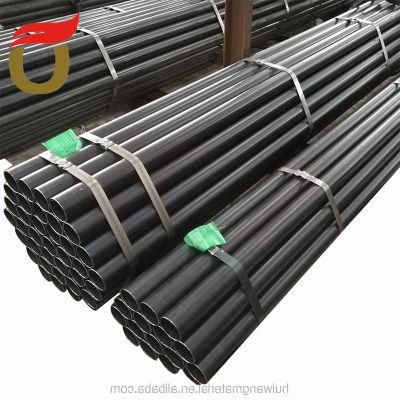 Hot Selling A106b 6m Length Carbon Seamless Black Painting Steel Pipe for Low Pressure Liquid Delivery