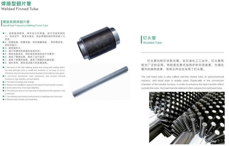 ASTM B359 Stainless Steel Alloy Steel Copper Steel Fin Tube for Air Heater Chiller Air Cooler Alloy Extruded Finned Tube L G H Type Aluminum Copper Fin Tube