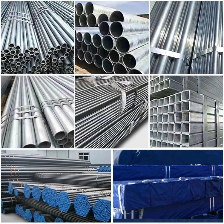 Hot Dipped Galvanized Greenhouse Frame Welded Carbon Steel Pipe Steel Floor Decking