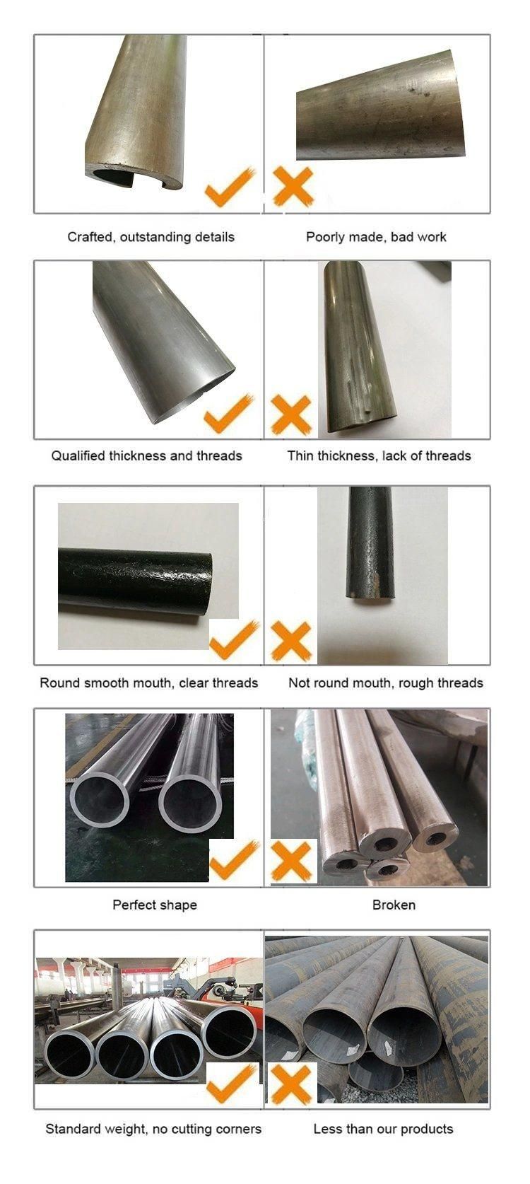 ASTM A106gr. B/A53gr. B Seamless Steel Tube