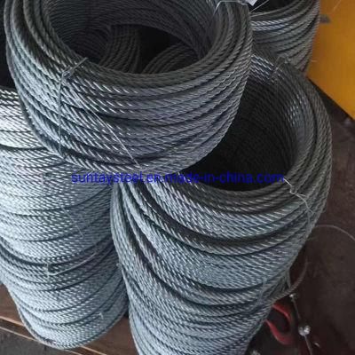 6X9w+FC Steel Wire Rope /Galvanized Steel Wire Rope/Plain Steel Wire Rope