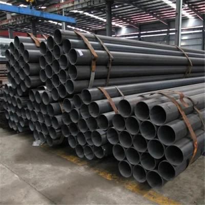 ERW High Frequency Welded Steel Pipe / Black Round Steel Pipe with Free Sample