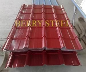 Roofing Corrugated Color Coated Galvanized Steel in Coils