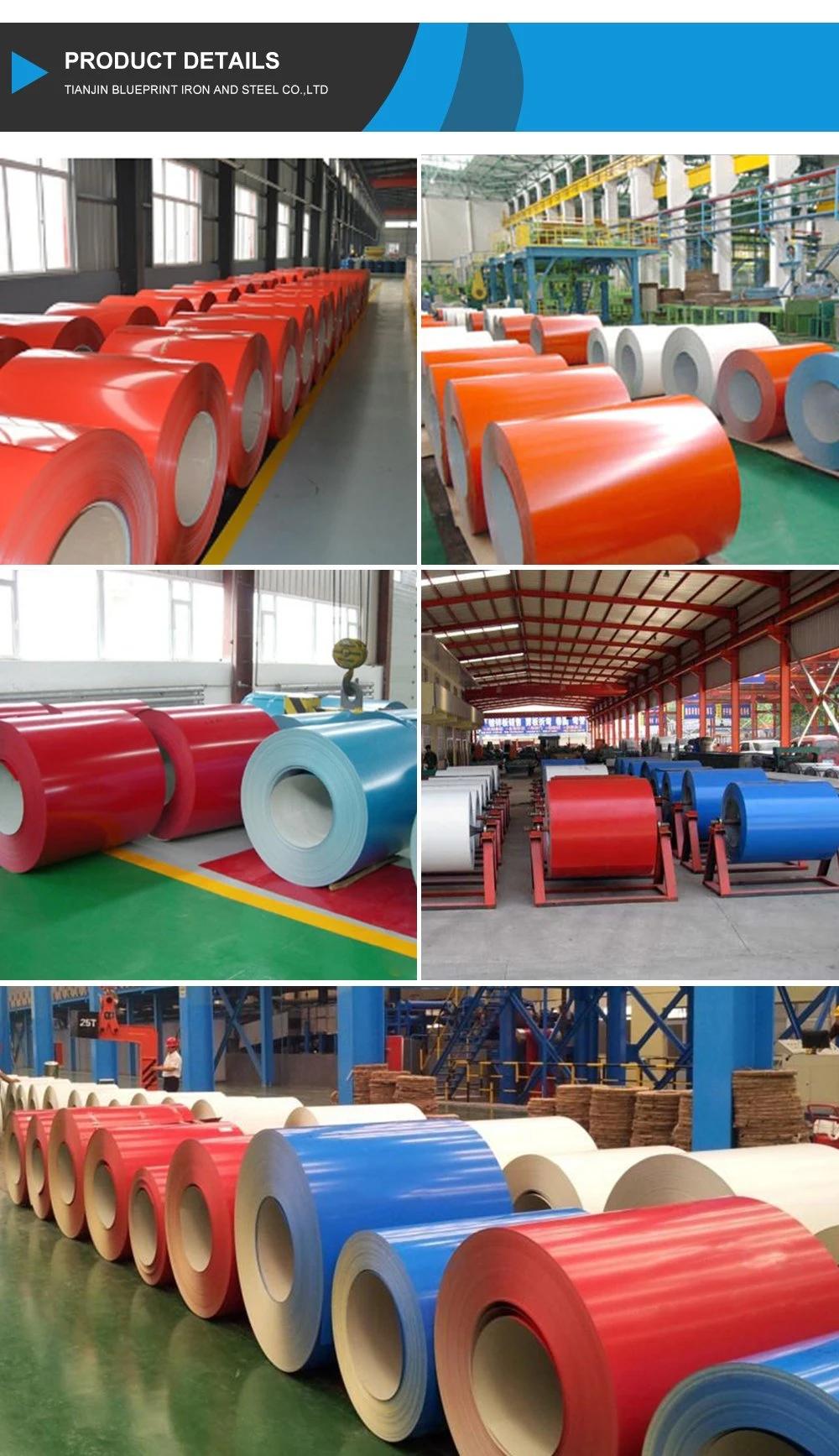 Building Material Cold Rolled/Hot Dipped PPGI/HDG/Gi/Secc Dx51 /G550/CGCC/TDC51D+Z Zinc Coated Colors Pattern Galvanized Color Coated PPGI