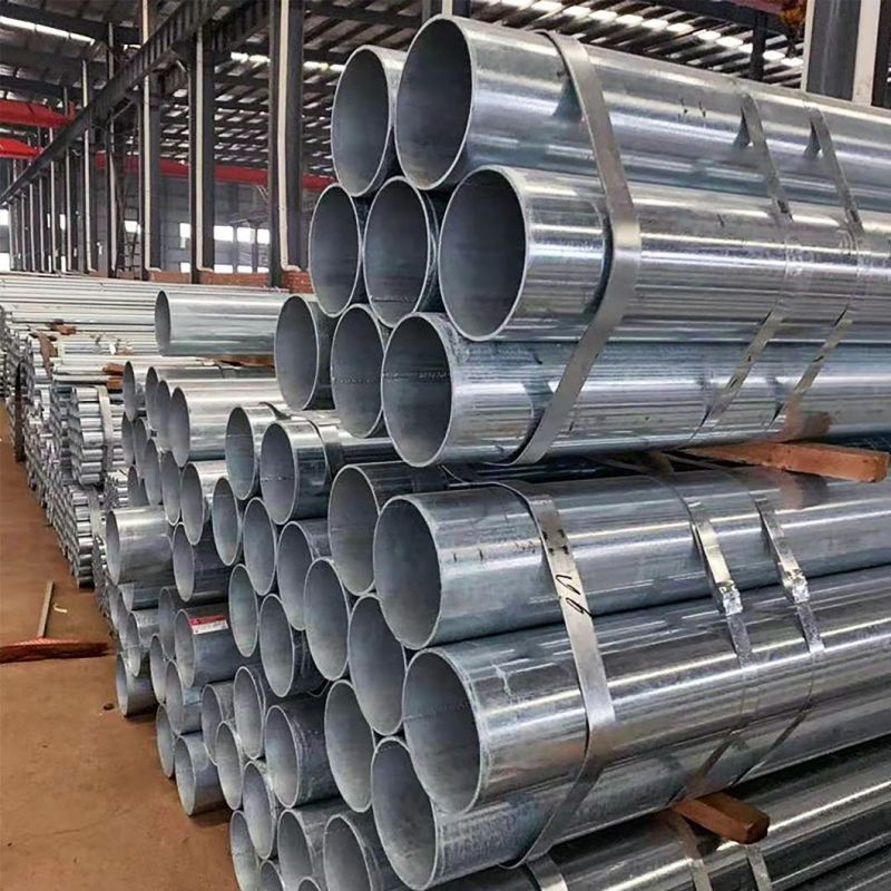 Galvanized Steel Pipe Galvanized Galvanized Steel Square Pipe Welding Tube Use Building and Steel Greenhouses