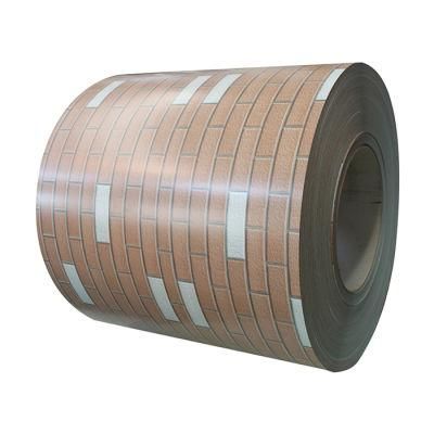 Stone Pattern PPGI Coils, Brick Pattern Pre-Painted Galvanized Coil