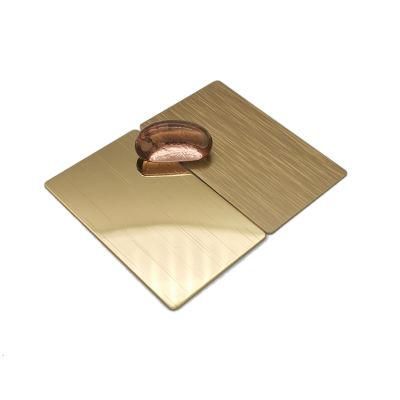 304 316 316 L Ti-Grey Color Titanium 2b Ba Vibration Decoration 4X8 Inox Austenitic Stainless Steel Sheet