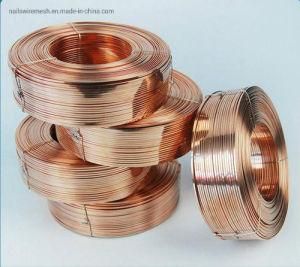 Copper Coated Flat Staple Wire fot mask ear loop welding AMD carton box staple