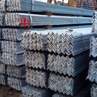 Hot Dipped Galvanized Steel Angle Guozhong Gi Carbon Alloy Steel Angle for Sale