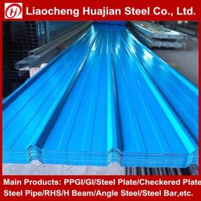 Corrugated PPGI PPGL Galvanized Steel Roofing Sheet for Steel Building