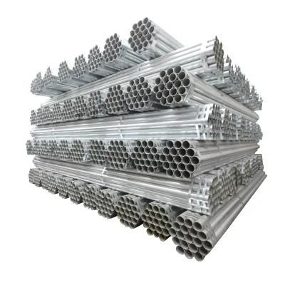 China Scaffolding Pipe Supplier DN40 1.5 Inch 48mm Galvanized Pipe