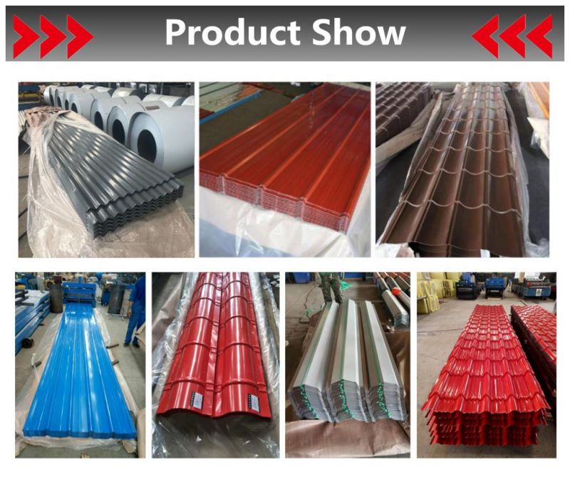 Factory Wholesale Color Coated Roofing Sheet PPGI Material Sheet