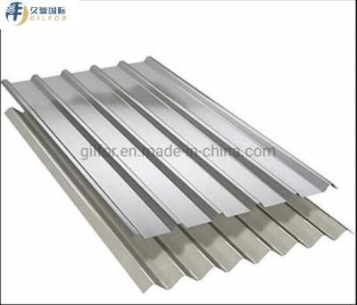 Gi/PPGI Zinc Coating 40g-275g/Galvanized Corrugated Steel Sheet for Roofing Sheet as Steel Structure Cladding System