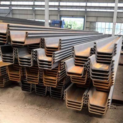 Hot Rolled U-Shaped Steel Sheet Pile Steel Building