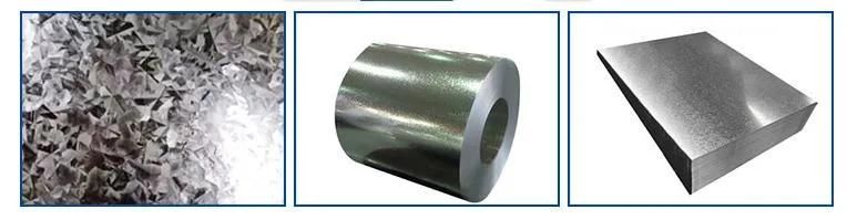 Hot Dipped Galvanized Steel Sheet 0.3 mm Gi Plate Used for Roofing