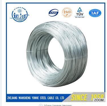 4.0mm Galvanized Steel Wire / Hot DIP Galvanized Wire for Bucket Handle