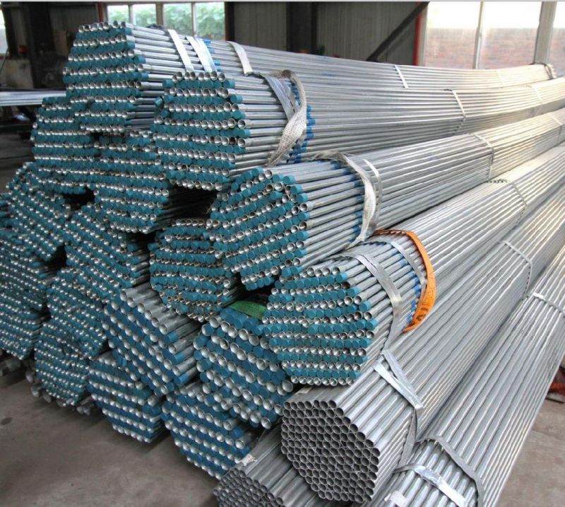 A500 A53 Hot Dipped Carbon Seamless Steel Pipes for Oil and Gas