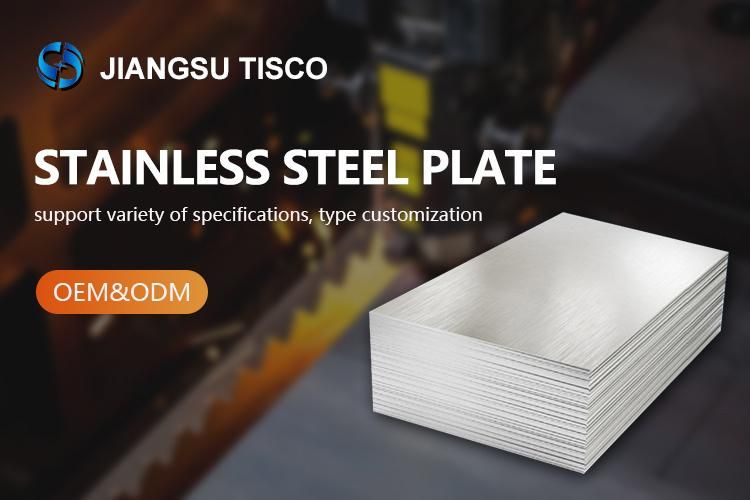 SS304 SS316 904L S31803 S32507 No. 1 Stainless Steel Plate