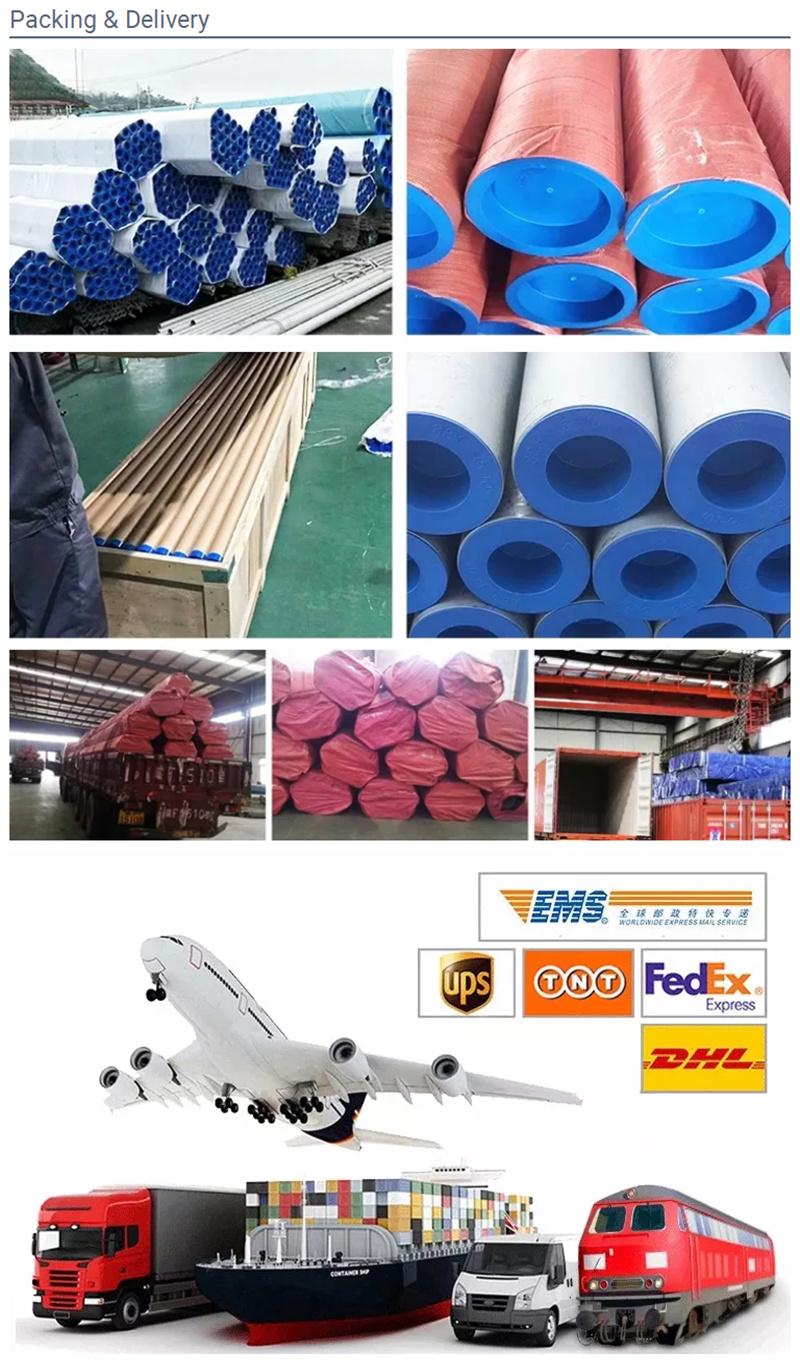 6m 2mm 8 6 3 Inch Ss Stainless Steel Pipe Used 304 316 201 202 430 410 316L 304L Seamless/ Welded Square Round Tube Pipes Price