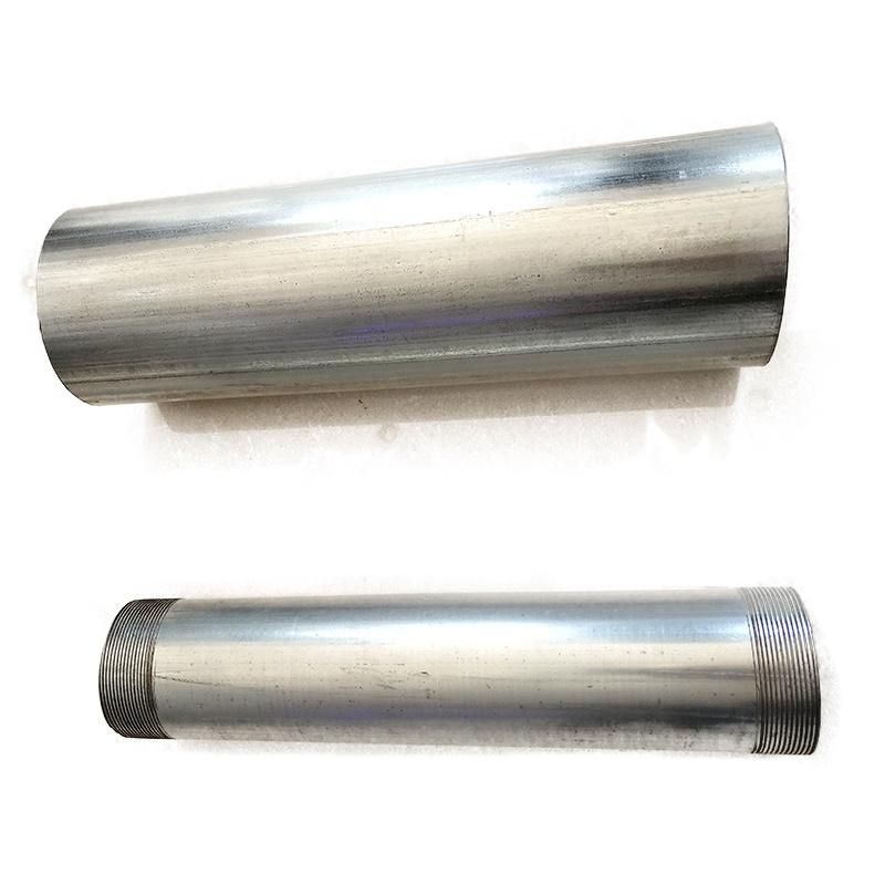 Manufacturer Gi Hollow Section Round Tube Pre Galvanized Carbon Steel Pipe