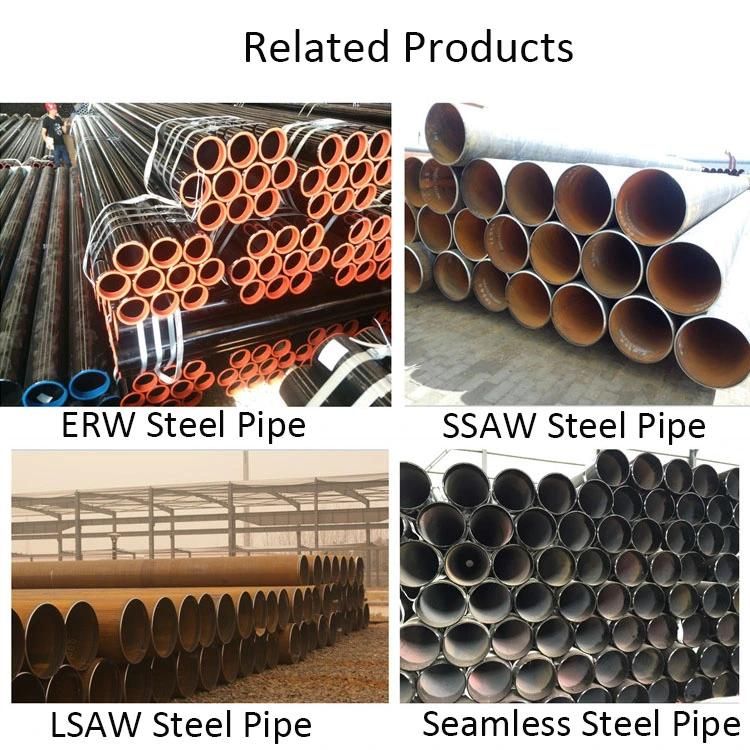 Chinese Hot Sale GB/T 3091-2008, En10296/10297, ASTM A53 Seamless Steel Pipe/Tube