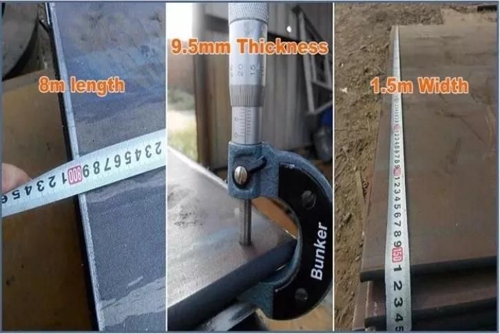 Wear Resistant Steel Sheet Price 10 mm 12mm 35mm Thickness Mild Carbon Steel Plate