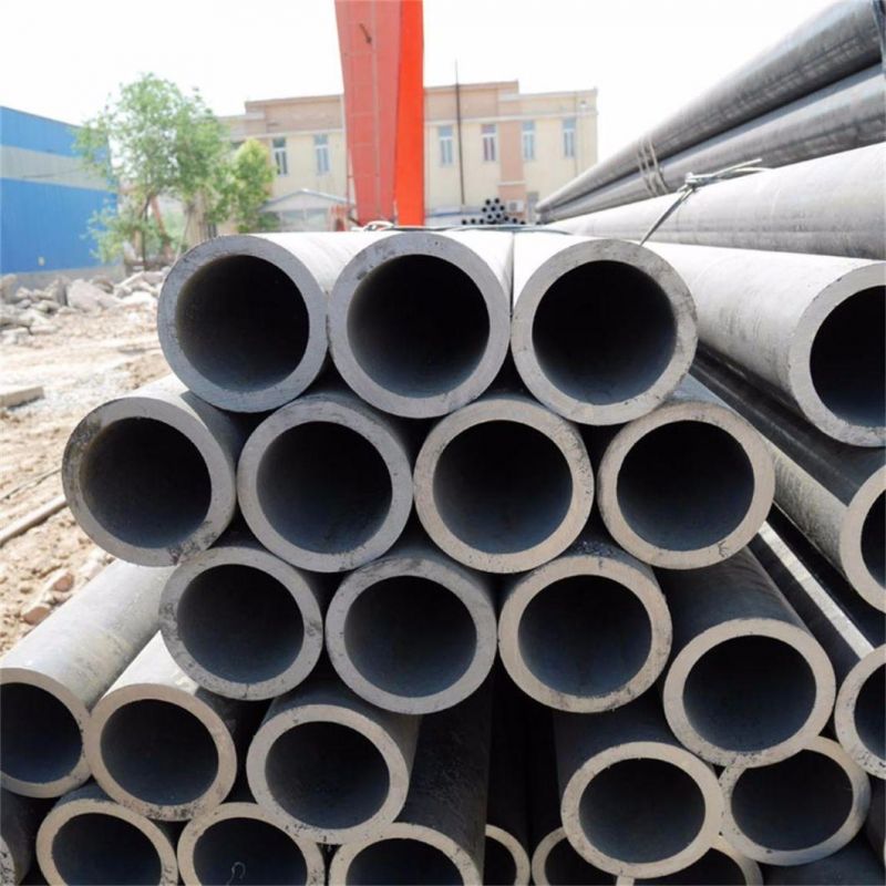 ASTM A106gr. B Black Iron Hot Rolled Carbon Steel Seamless Pipe From Factory