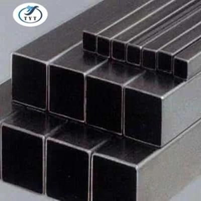 ASTM A500 Structure Black Square Shape Welded Steel Pipe