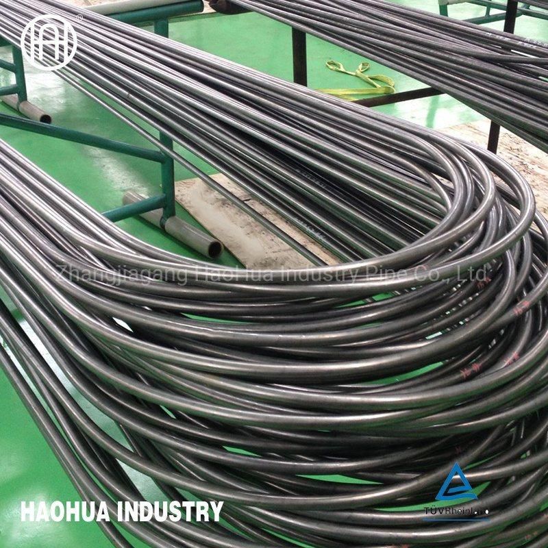 ASTM A269 ASTM A213 ASTM A270 316 U Bend Seamless Stainless Steel Tube Coil Tubing U Tube