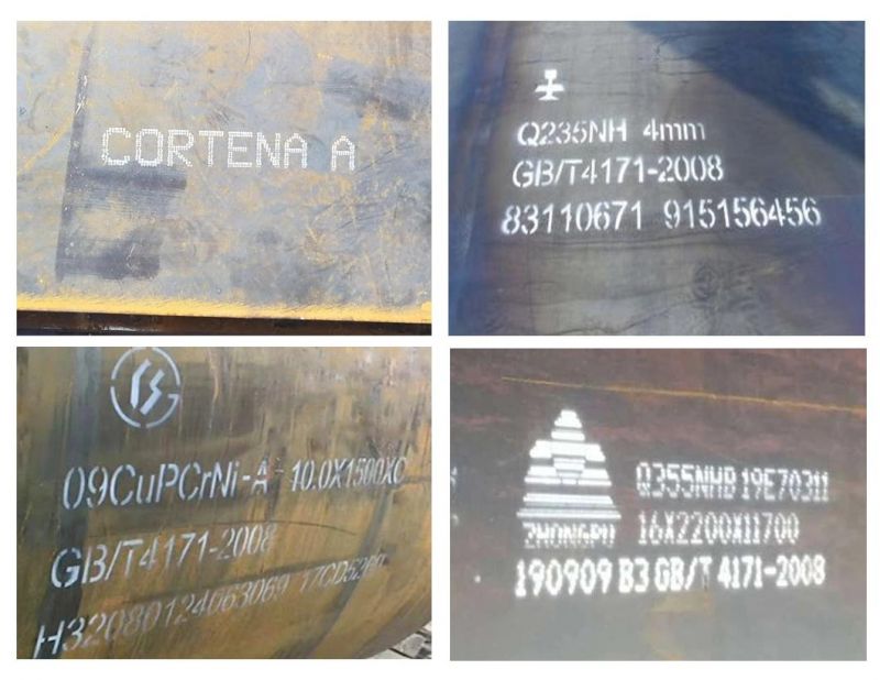 ASTM A242 A588 Gr. a Corten Weather Resistant Steel Plate