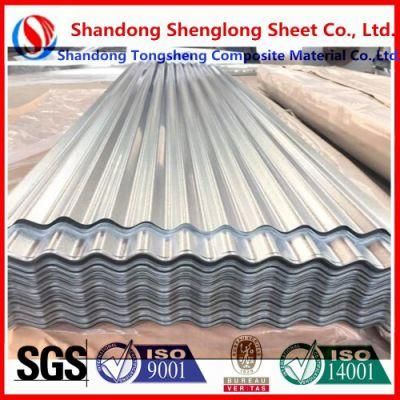 Galvanized Corrugated Steel Sheet SGS Zero Spangle Shinny Galvanized Corrugated Roofing Sheet