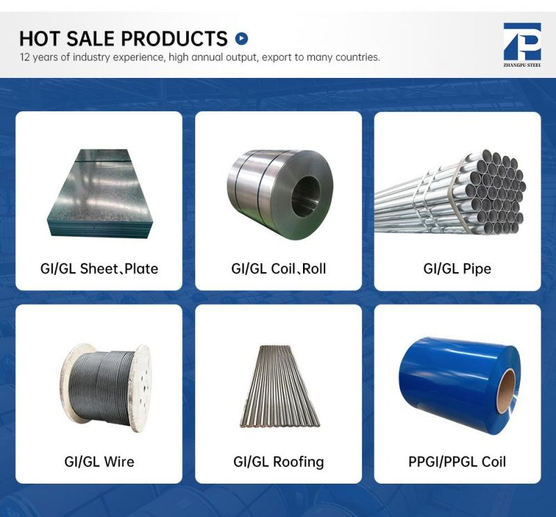 Roof Tiles Metal Roofing Sheet PPGI Corrugated Zinc Roofing Sheet/Galvanized Steel Iron Plate