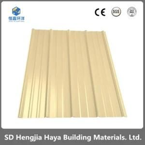 Colorful Coated Metal Roofing Building Material Tata Steel Roof Sheet Prices