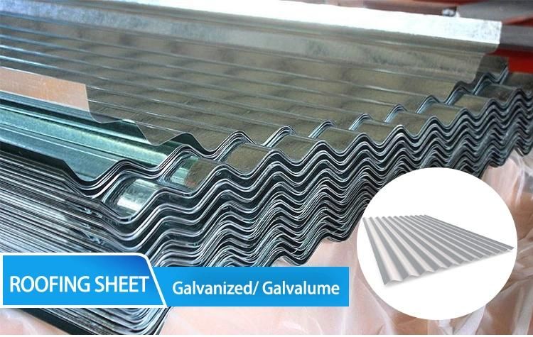 Dx51d Galvanized Zinc Coated Spangle Steel Sheet for Roofing Sheet