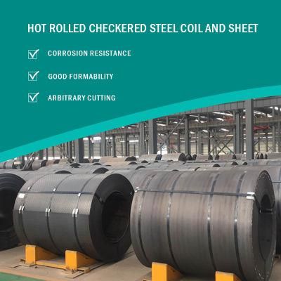 Hot Rolled Carbon Standard Steel Checkered Plate Q235B Checked Steel Plate/Sheet Diamond Plate