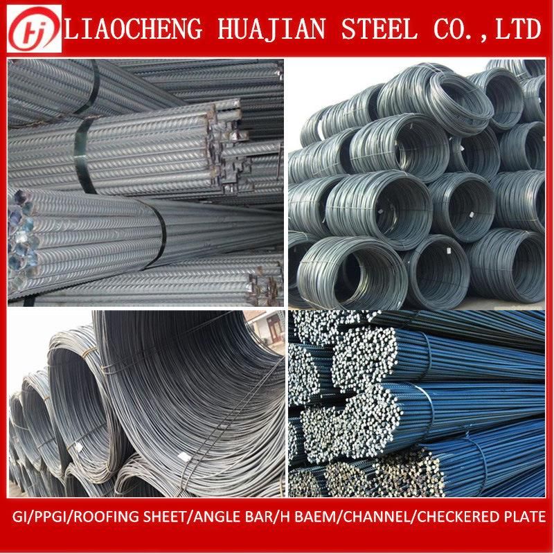 GB Standard 20mm Deformed Steel Rebar in Warehouse