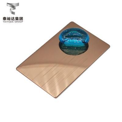 Best Standard Cold Rolled AISI 316 A240 A480 A554 A276 No. 1 2b Ba No. 4 8K Super Rose Mirrior Hairline Hl Stainless Steel Sheet