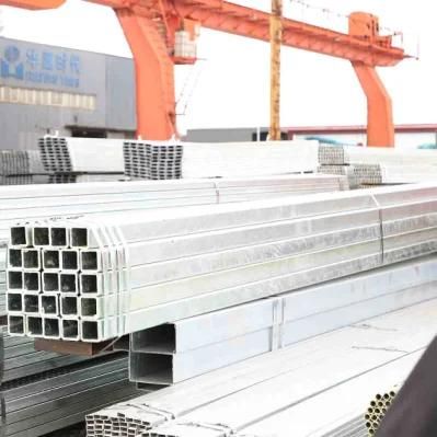 60X60 mm Gi Galvanized Steel Pipe Manufacturer Square Steel Tubular Tube