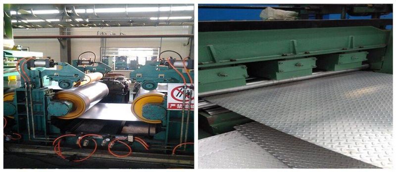 SGCC Sgcd Diamond Zinc Coated Chequered Steel Sheet